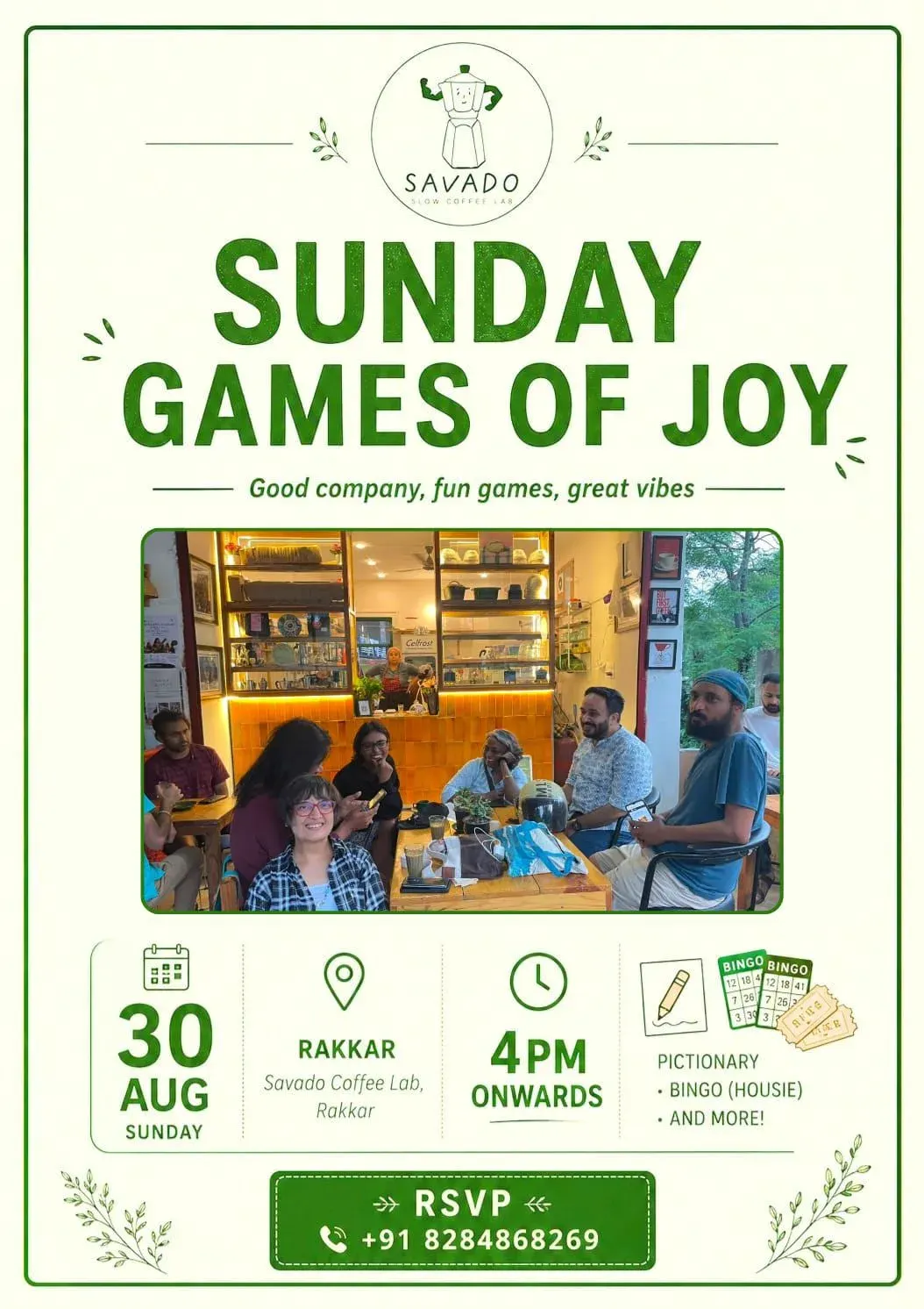 Sunday Games Of Joy