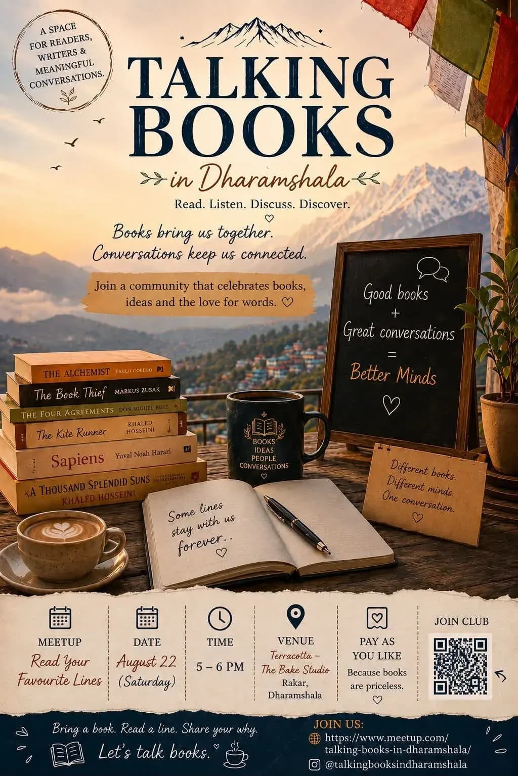 Talking Books in Dharamshala